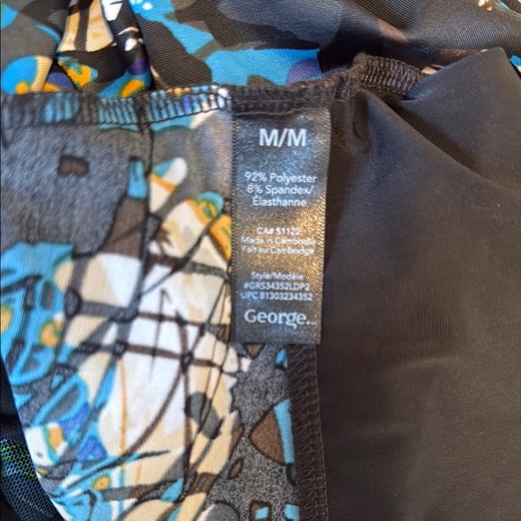 George Blue and Black Midi Sundress - Picture 10 of 10